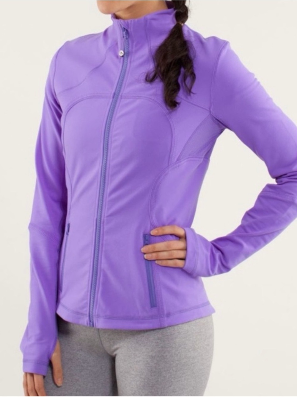 Lululemon Forme Jacket full zip - Power Purple - Size 12